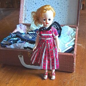 Vintage Vogue Jill Doll & Accessories